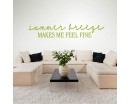Summer Breeze.....Beach Wall Quotes Words Removable Beach Decals 